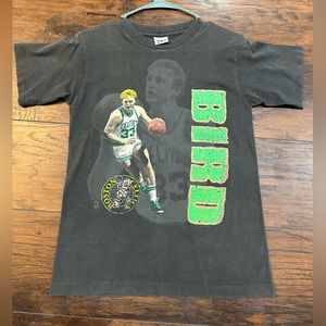 Larry Bird Boston Celtics NBA Vintage Salem T-Shirt